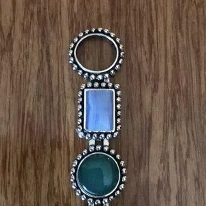 NIB Kristine Quartz Watch Multi Stone Toggle Bracelet Kristine | Accessories | Nib Kristine Quartz Watch Multi  main image 3